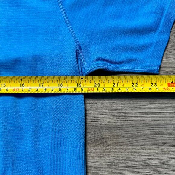 Lululemon Men's Metal Vent Tech Short Sleeve Shirt - Poseidon Blue - Picture 8 of 8